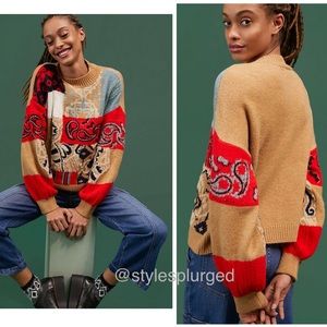 NWT🎉2XHP🎉⭐️Top Rated⭐️HTF ANTHRO Rachael Sweater size S